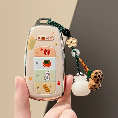 Chery Tiggo 8 Pro Key Cover Arrizo 8/5 Little Ant Car Tiggo 9/7 Plus Ice Cream Starway Keychain