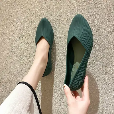 New Low-Cut Waterproof Shoes, Rain Boots for Women, Summer Adult Work Rubber Shoes, Fashionable Jelly Shoes, Non-Slip Shallow Toe-Cap Sandals