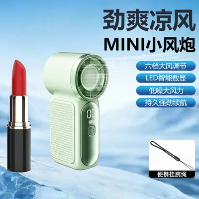 Mini Handheld Fan with Quiet Operation and Strong Cooling Wind for Outdoor Camping, Portable Mini X688