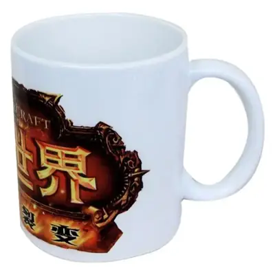 11oz Ceramic Mug with Heat Transfer Coating White