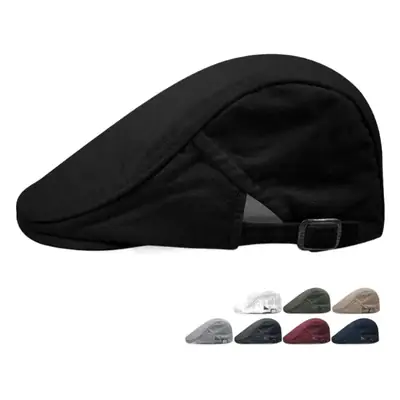 Men's Cotton Cap Maroon Spring Autumn Four Seasons