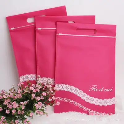 Pink Lace Storage Bags for Lingerie Replacement