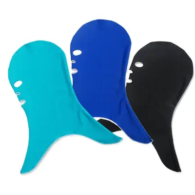 Swimming Hood Waterproof Female Sun Protection Mask Sun Protection Face Kini Full Face Men's and Women's Swimming Cap Diving Face Kini