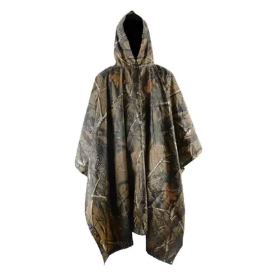 LOOGU PVC Outdoor Cycling Mountaineering Poncho Camouflage Multi-Function Raincoat