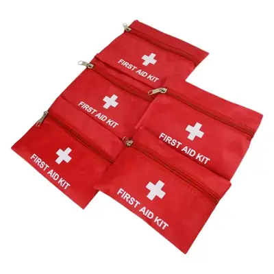 Red Oxford Cloth First Aid Kit Mini Bag