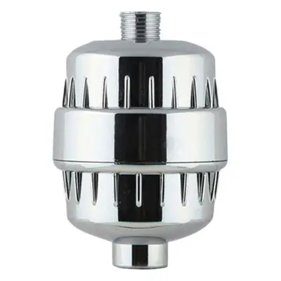 Chrome Water Filter Shower Purifier for Bathroom Use