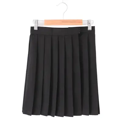 Beige Pleated Sailor Skirt Summer Wear