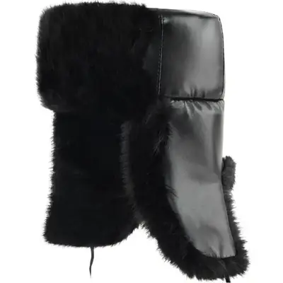 Winter Fur Ear Hat with Micro Side Cover