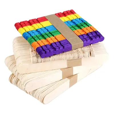 Wooden Ice Cream Pop Slichs for Kids Educational Toy