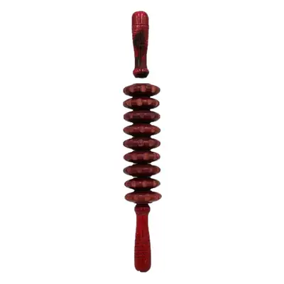 Wooden Belly Massage Wheel for Back & Neck Relief