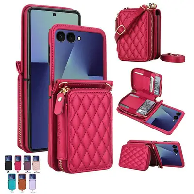 Foldable Phone Crossbody Bag with Wallet & Keys