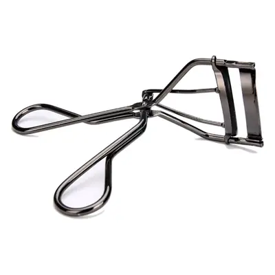 Black Silicone Eyelash Curler with Metal Plating
