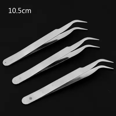 Stainless Steel Tweezers 0.8 Forceps 100 Pcs