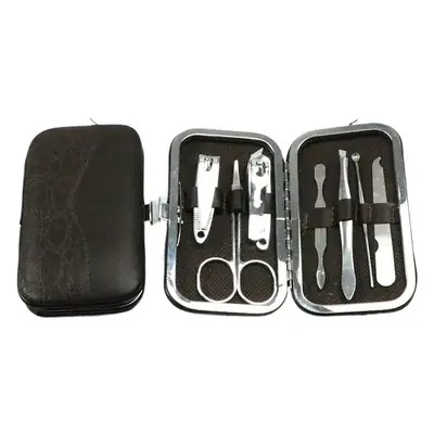 7-Piece Stainless Steel Nail Clipper Set with Case