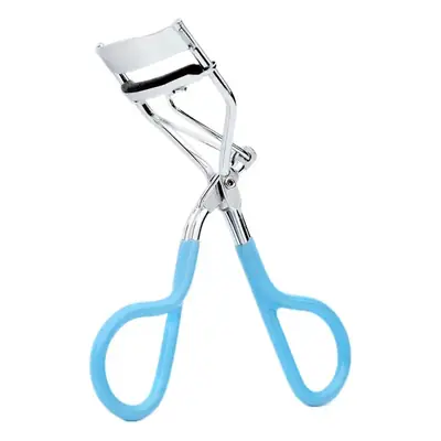 Pink Plastic Eyelash Curler with Metal Handle