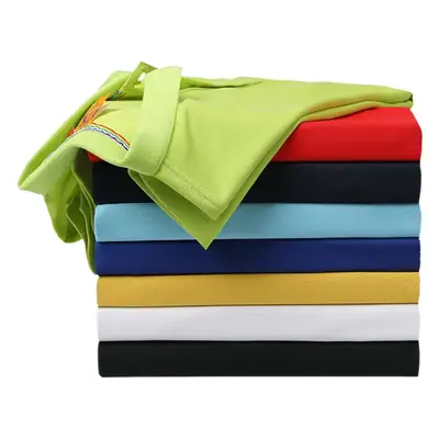 Tencent Polo Shirt White Short Sleeve Customizable