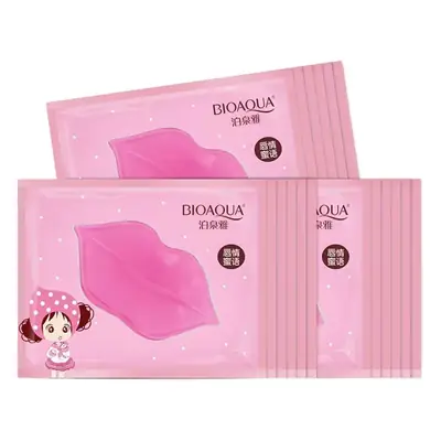 Boquan Ya Collagen Lip Mask 1 Carton Pink
