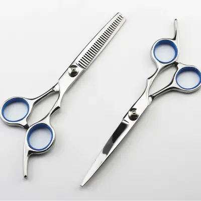 6.0 Inch Barber Hair Scissors Flat Tooth Precision Cut
