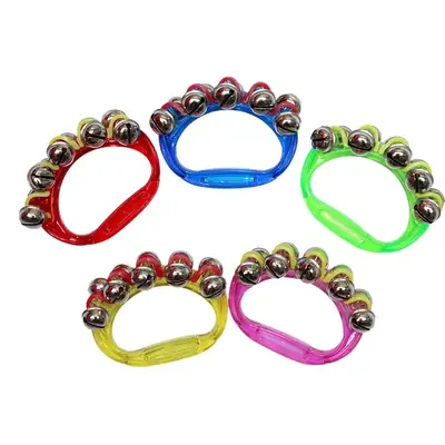 Transparent String Musical Bell Rattle for Kids