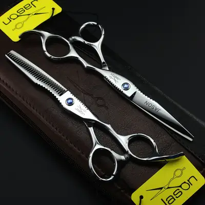 Jason HA-01 Hairdressing Scissors Tooth Cutters Silver