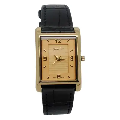 Square Watch Men Women Leather Strap Quartz Casual Couple Watch
