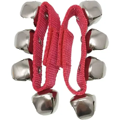 Green Wrist Bell Set for Kids & Adults