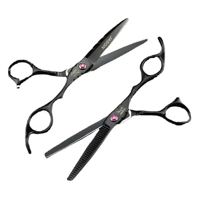 Black Hairdressing Scissors Jason/JASON 1 Pc