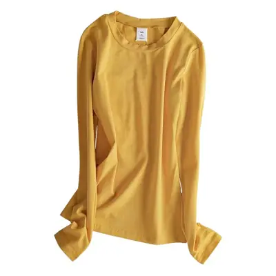 Women Grey Long Sleeve Slim Fit T-Shirt