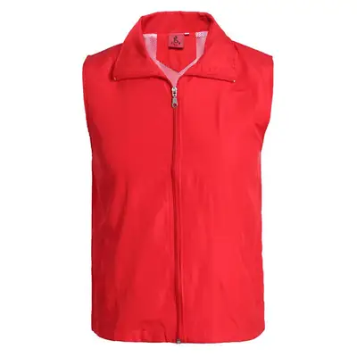 Neoprene Vest Neon Full Zip Vest Red