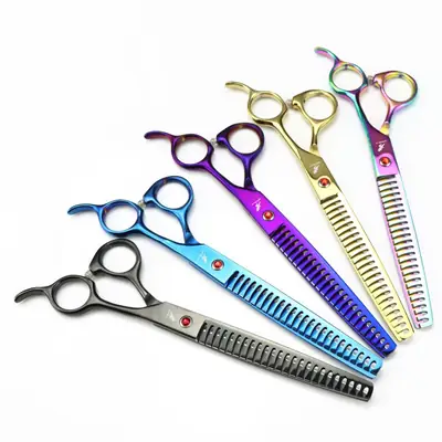 7.5 Inch Blue Neptsen Pet Hair Scissors