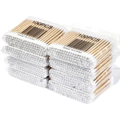 Double Head Cotton Swab for Lips & Cheeks