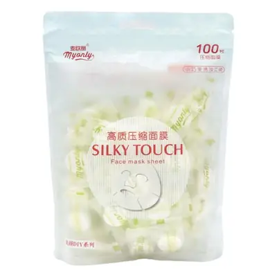 Maioli 100 pcs DIY Facial Mask Paper Natural Hydrating Portable