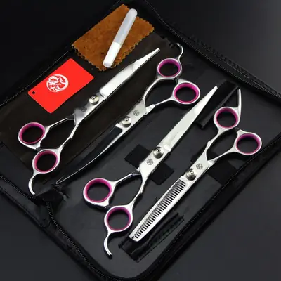 7.0 Inch Screw Pet Beauty Scissors Set