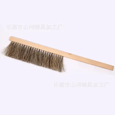 Bee Cleaning Brush Single Double Three Rows Real Horsetail