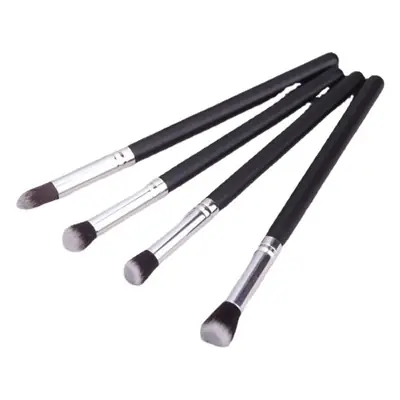 Four 4-Handle Eye Shadow Brushes Set for Makeup