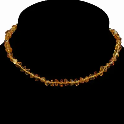 Amber Jewelry Necklace Baltic Sea Irregular Beads Wholesale