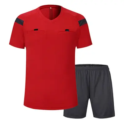 Men FIFA Referee Suit Sky Blue Shorts Set