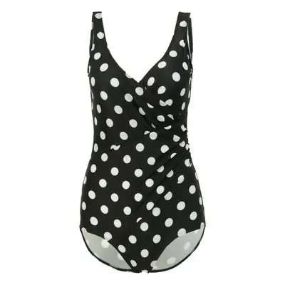 Black Crossback Sports Bra for Women Plus Size