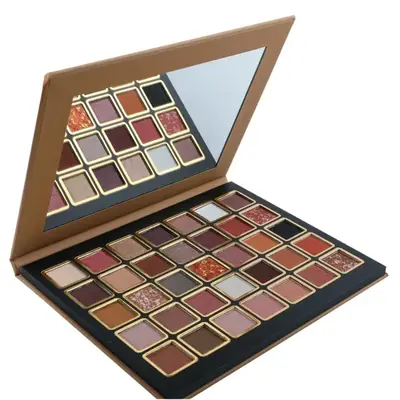 35 Color Matte Eye Shadow Palette Pearl Black