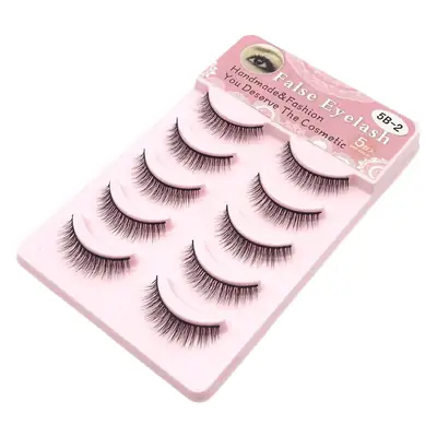 Meiliyue False Eyelashes 5B-2 Japanese Style 5 Pairs