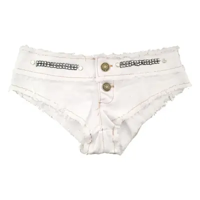 European American Sexy Denim Shorts High Stretch Plus Size