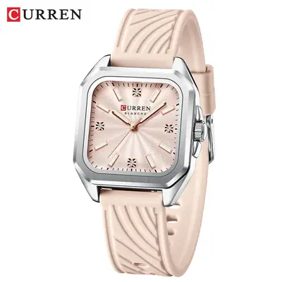 Curren Women's Mint Green Quartz Watch with Gold Dial