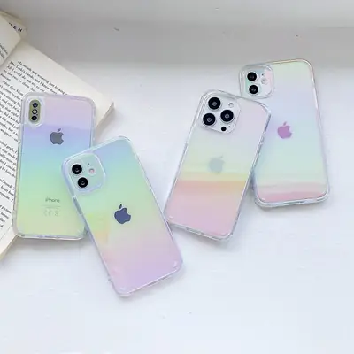 Apple iPhone 15 Pro Max Case Two-in-One Soft Edge Color Plated