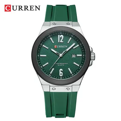 CURREN Men's Black Waterproof Calendar Quartz Wrist Watch