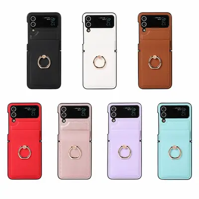 Samsung Z Flip6 Folding Phone Case with Ring Stand