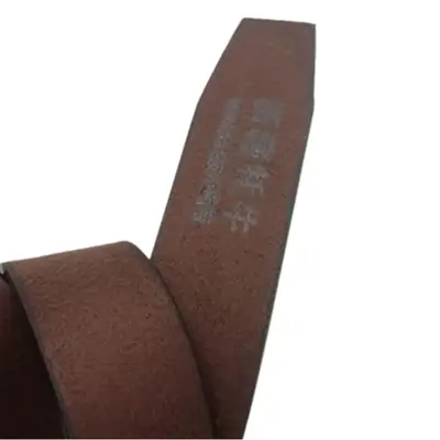 Men's Xizang Fur Belt Toothless Chengdu Stall