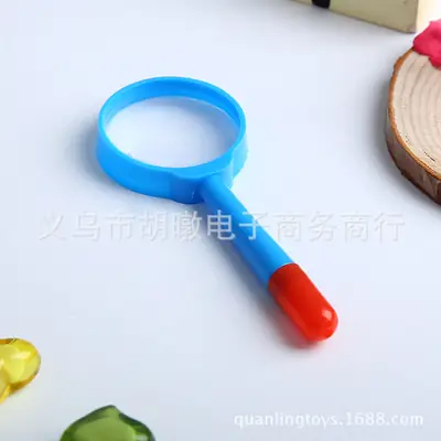 Blue Magnifier for Kids 4cm Handheld