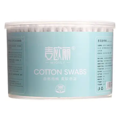 Double Head Cotton Swab Makeup Remover Wooden Stick