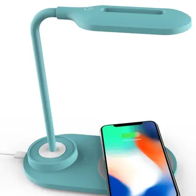 Wireless LED Desk Lamp with Mobile Charging Base