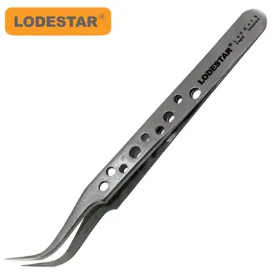 Frosted Hardened Olecranon Tweezers with Hole Design